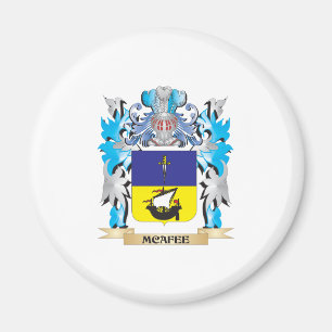 Mcafee Coat of Arms - Family Crest Magnet