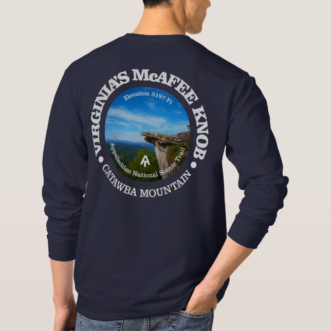 McAfee Knob T-Shirt (Back)
