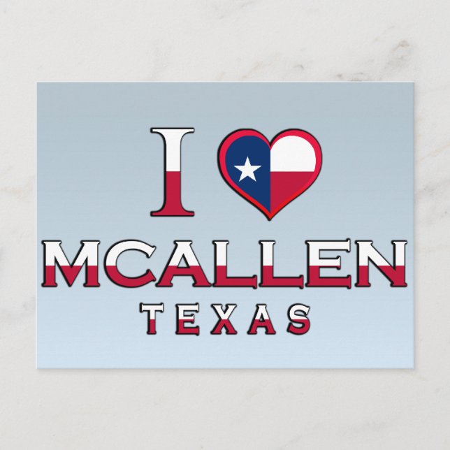 McAllen, Texas Postcard (Front)