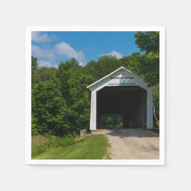 McAllister Bridge Napkin (Front)