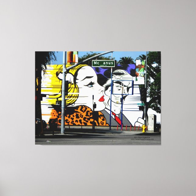 McAnus Street Canvas Print (Front)