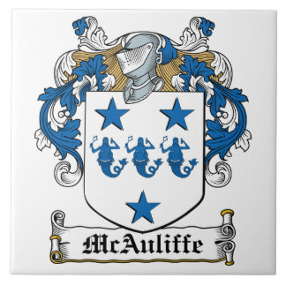 McAuliffe Family Crest Tile