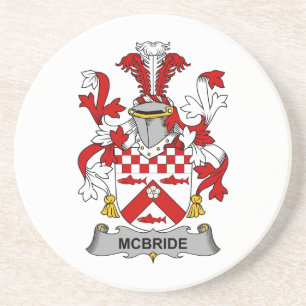 McBride Family Crest Coaster