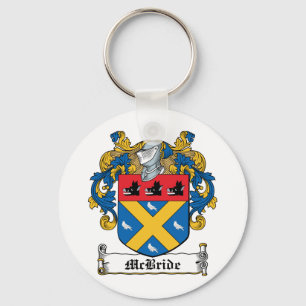 McBride Family Crest Key Ring