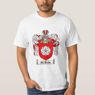 Mcbride Family Crest - Mcbride Coat of Arms T-Shirt
