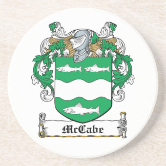 McCabe Family Crest Coaster