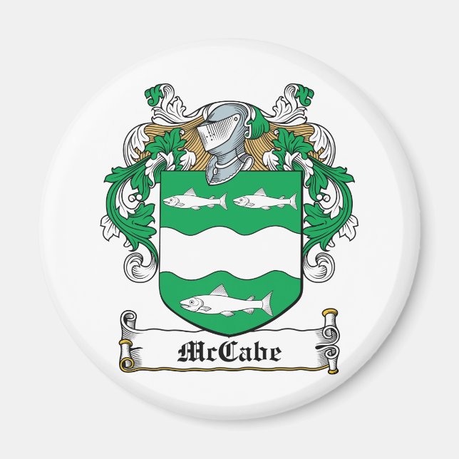 McCabe Family Crest Magnet (Front)