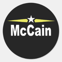 Mccain campaign sticker