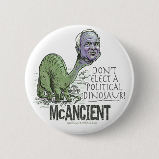McCain Dinosaur 6 Cm Round Badge