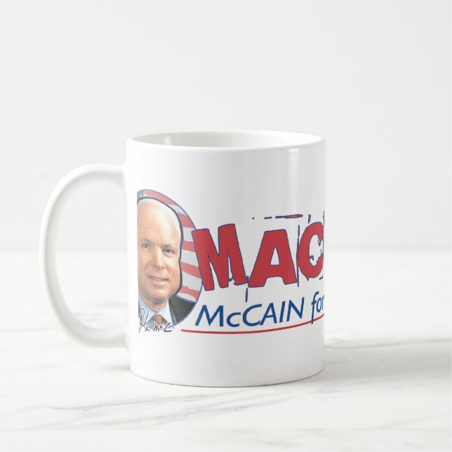 McCain For President Mug (Left)