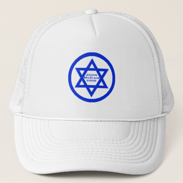 McCain Jewish Star Hat (Front)