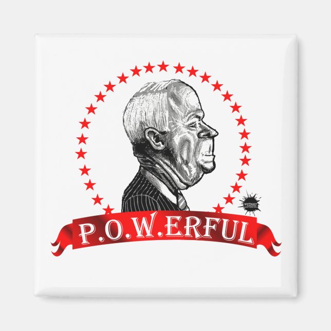 McCAIN-P.OW. Magnet (Front)