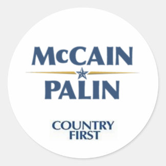 Mccain/Palin Sticker