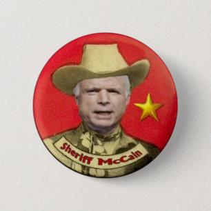 McCain Sheriff Button