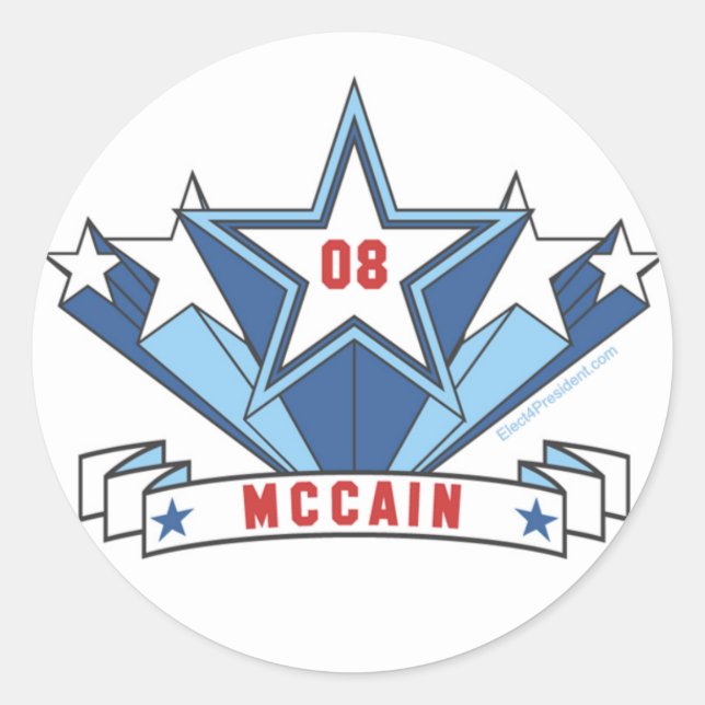 Mccain Sticker (Front)