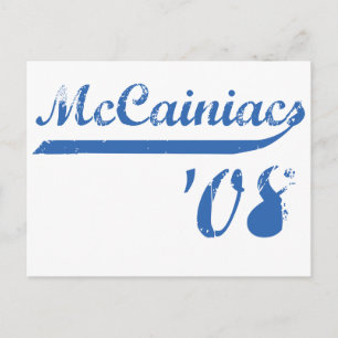 McCainiacs '08 Postcard