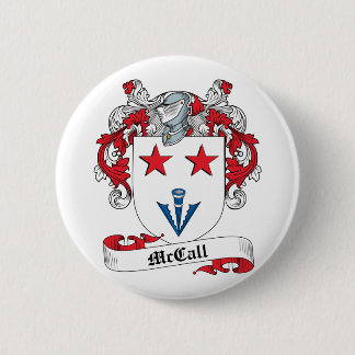 McCall Family Crest 6 Cm Round Badge