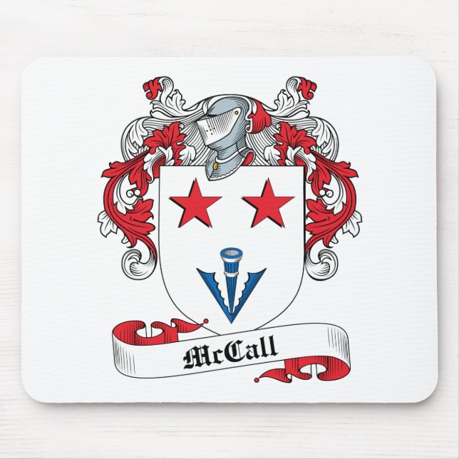 McCall Family Crest Mouse Pad (Front)