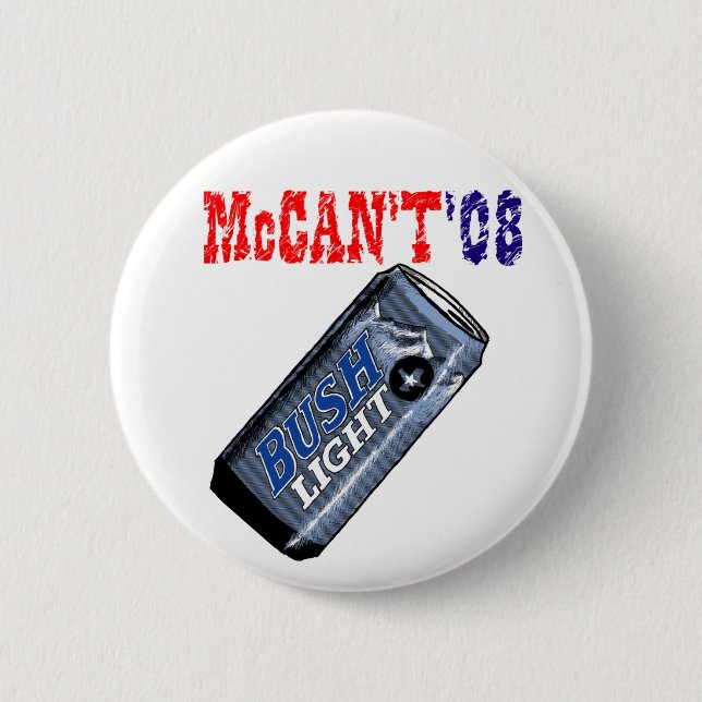 McCan't '08 Button (Front)