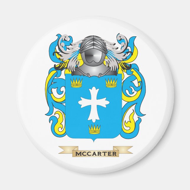 McCarter Coat of Arms (Family Crest) Magnet (Front)