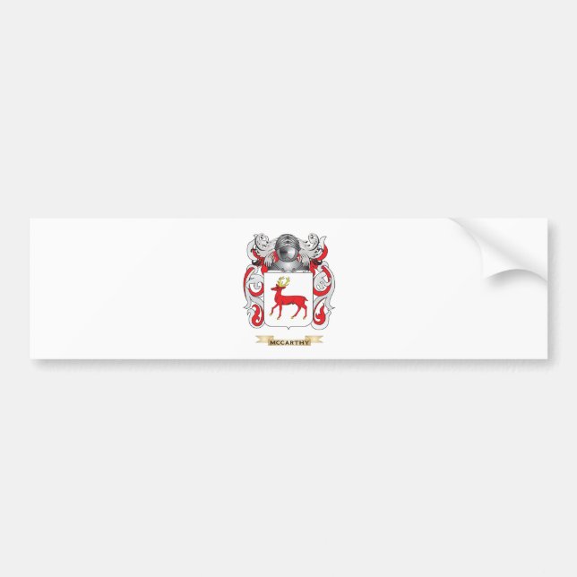 McCarthy Coat of Arms (Family Crest) Bumper Sticker (Front)