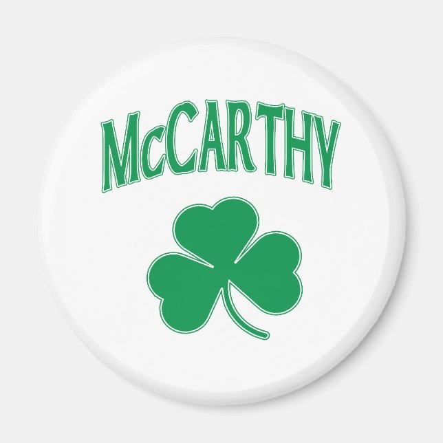 McCarthy  Irish Magnet (Front)