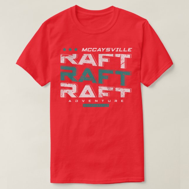 McCaysville river rafting (1)  T-Shirt (Design Front)