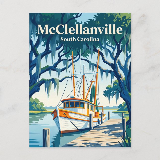 McClellanville USA Postcard (Front)