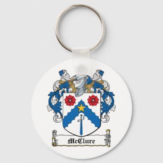 McClure Family Crest Key Ring