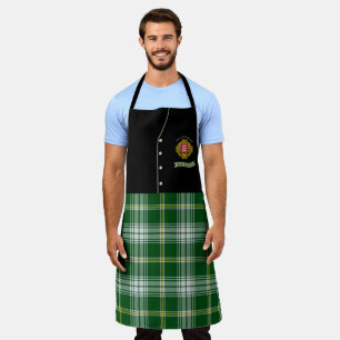 McCoghlan Irish Shield/Tartan Personalized Kilt  Apron