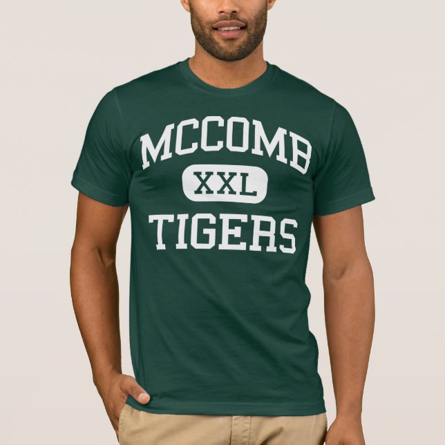 McComb - Tigers - High School - McComb Mississippi T-Shirt (Front)