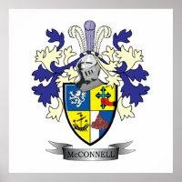 McConnell Family Crest Coat of Arms