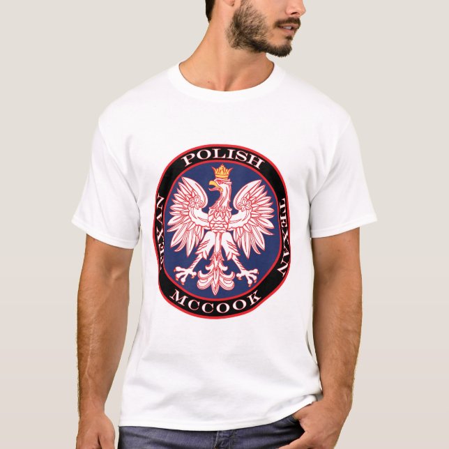 McCook Polish Texan T-Shirt (Front)