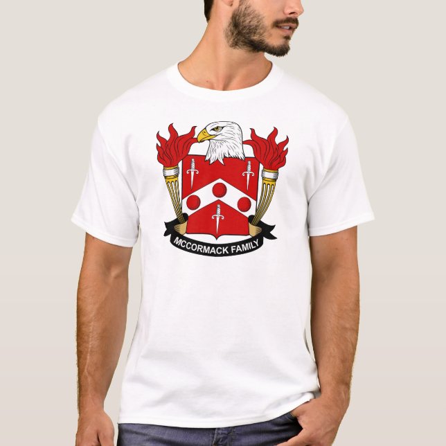 McCormack Family Crest T-Shirt (Front)