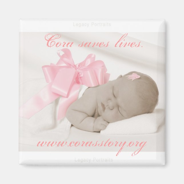 McCormick 8240  S  IG, Cora saves lives., www.c... Magnet (Front)