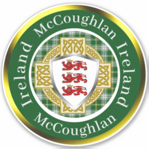 McCoughlan Shield & Celtic Cross Personalised