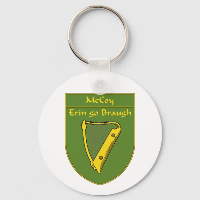 McCoy 1798 Flag Shield Key Ring (Front)