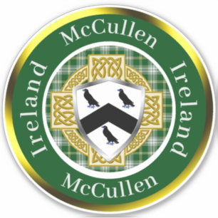 McCullen Shield & Celtic Cross Personalized