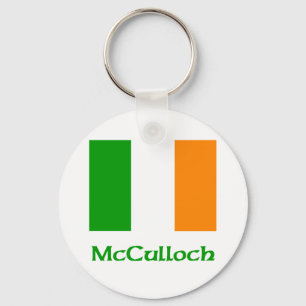 McCulloch Irish Flag Key Ring