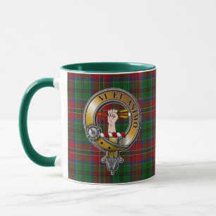 McCulloch Tartan & Badge Mug