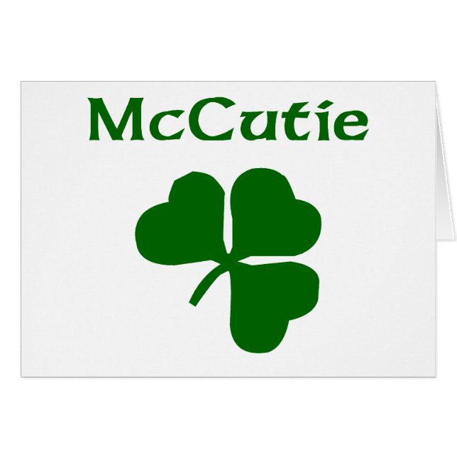 McCutie (Front Horizontal)