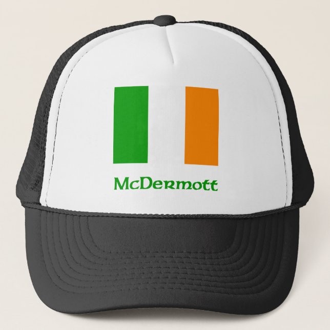 McDermott Irish Flag Trucker Hat (Front)