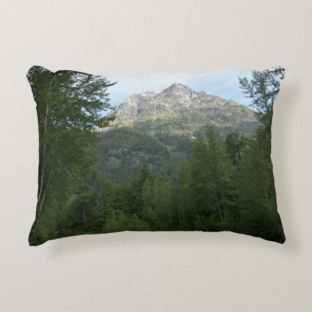 McDonald Creek at Glacier National Park Decorative Cushion (Front)