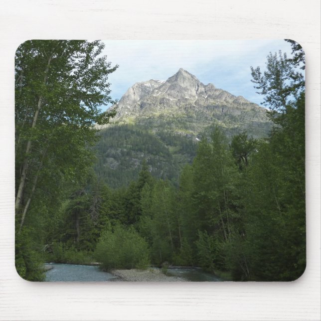 McDonald Creek at Glacier National Park Mouse Pad (Front)