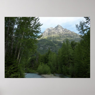 McDonald Creek at Glacier National Park Poster