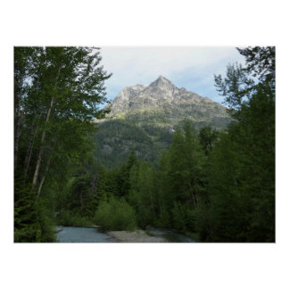 McDonald Creek at Glacier National Park Poster