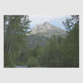 McDonald Creek at Glacier National Park Tissue Paper