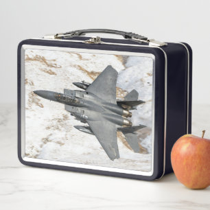 McDonnell Douglas F-15 Eagle Metal Lunch Box