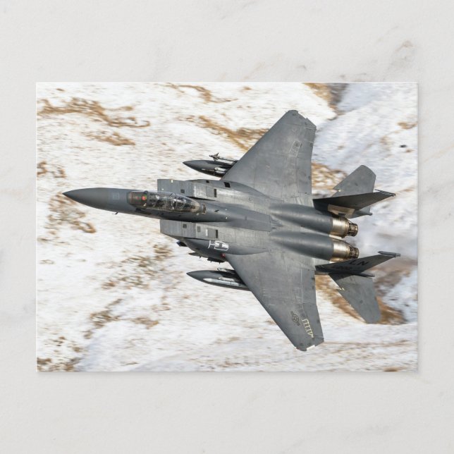 McDonnell Douglas F-15 Eagle Postcard (Front)