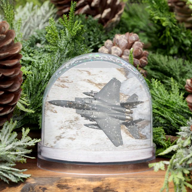 McDonnell Douglas F-15 Eagle Snowglobe (Winter)